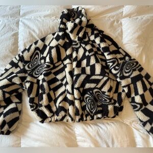 Urban outfitters fleece jacket size S- P